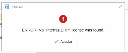 Error ERP Logikal