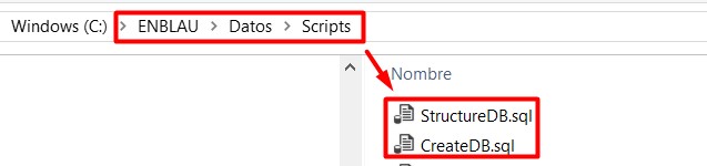 Scripts bdd
